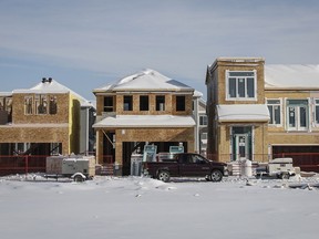 New construction of single-family homes is up 36 per cent over the same time in 2016.