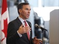 Minister of Finance Bill Morneau tours the robotics lab at the Southern Alberta Institute of Technology in Calgary, Alta., Monday, March 27, 2017.THE CANADIAN PRESS/Todd Korol ORG XMIT: TAK101