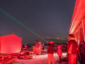 It'll be a mind-expanding Saturday night when the Rothney Astrophysical Laboratory trains its telescopes on Mars and Jupiter.