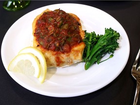 Spicy Baked Fish from ATCO Blue Flame Kitchen.