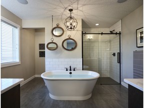 The ensuite in the Corsano model by Albi Luxury by Brookfield Residential.