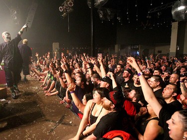 during the Insane Clown Posse Juggalo Weekend held at the Marquee Beer Market in Calgary, Alta on Friday April 7, 2017. Jim Wells//Postmedia