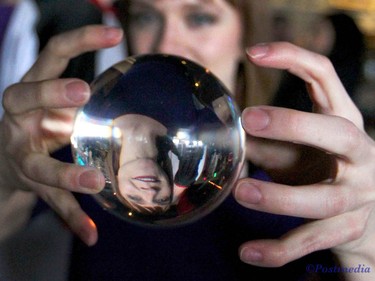 Performance artist Lindsay Marie shows her tricks with a orb during day two of the Insane Clown Posse Juggalo Weekend held at the Marquee Beer Market in Calgary, Alta on Saturday April 8, 2017. The two day festival, the first in Canada is headlined by ICP, and includes a number of other heavy metal, gangsta rap, DJs, wrestlers, and circus performers. Jim Wells//Postmedia