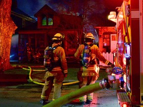 Fire destroyed a bed and breakfast in Kensington on Friday night.