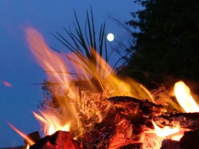 Full moon rising above campfire. Tonight's moon is not quite as big as the Super Moon we had in August but it is still bigger and brighter than usual.

Submitted by Dan Witmer
3902 Armitage Ave, Dunrobin, ON

613-828-9151
613-832-9074