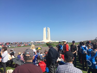 Observances for the 100th anniversary of the Battle of Vimy Ridge.