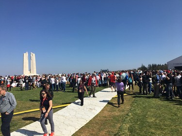 Observances for the 100th anniversary of the Battle of Vimy Ridge.