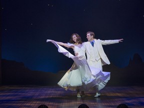 Ayrin Mackie and Andrew MacDonald-Smith in Crazy for You. Photo by David Cooper.
