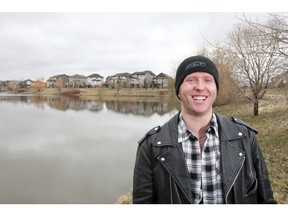 Jesse Lindbeck enjoys the outdoors in Auburn Bay by Brookfield Residential.