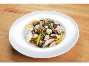 Nicoise Salad for ATCO Blue Flame Kitchen on May 3, 2016. Image supplied by ATCO Blue Flame Kitchen