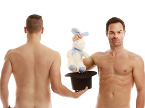 Christopher Wayne and Mike Tyler are The Naked Magicians.