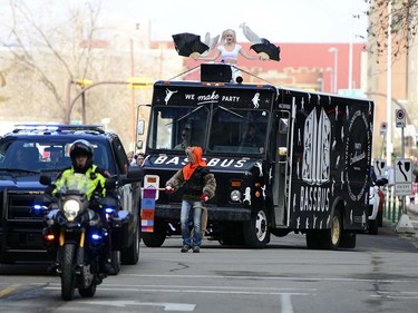 The Calgary Comic and Entertainment Expo kicked things off with the Parade of Wonders in downtown Calgary, Alta., on April 28, 2017. Thousands marched and lined the streets to watch the parade filled with nerds of all genres and styles, from comic books to television and board games, it was all on display. Ryan McLeod/Postmedia Network