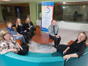 Staff with Alberta Health Service's Community Education Service were photographed at the Richmond Diagnostic Centre on Wednesday March 29, 2017.  Gavin Young/Postmedia Network