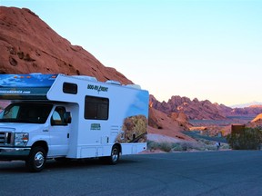Relocating RV's during the off-season means you can pay less and explore more. Taking the long way from Vegas to Mesa included stops in Valley of Fire State Park before heading to Utah and Arizona.