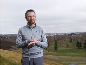Shawn Lavoie, executive professional and general manager, poses at the re-branded Winston Golf Club, formerly known as Calgary Elks, on Sunday April 23, 2017. The 7,037-yard hangout, known originally as The Regal, is a centrepiece of Winston Heights, just north of 16 Ave. N.E.