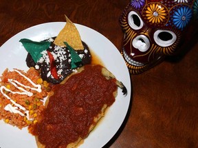 One of the authentic Mexican dishes you can find at Tres Marias.