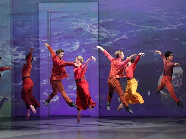 Alberta Ballet rehearses Our Canada at the Jubilee Auditorium on Wednesday May 3, 2017. The new ballet features the music of Gordon Lightfoot and will be a world premiere event running in Calgary May 4-6.