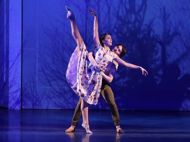 Alberta Ballet rehearses Our Canada at the Jubilee Auditorium on Wednesday May 3, 2017. The new ballet features the music of Gordon Lightfoot and will be a world premiere event running in Calgary May 4-6.