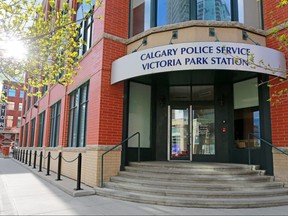 The Victoria Park police station in Calgary was photographed on Thursday May 18, 2017.