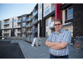 Graeme Homann, outside Vivace at West 85th by Streetside Developments and Bri-mor Developments.