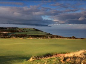 Cabot Cliffs in Cape Breton concludes with a jaw-dropping 3-hole stretch along the ocean.