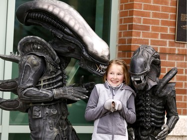 Chloe Courtnage during the 12th Annual Calgary Comic & Entertainment Expo (Calgary Expo) which runs from Thursday to Sunday at Stampede Park on Saturday April 29, 2017. DARREN MAKOWICHUK/Postmedia Network