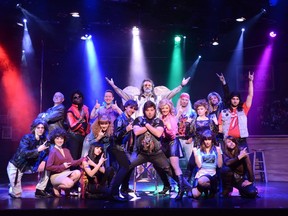 Don't Stop Believin'! The cast of Stage West's Rock of Ages.