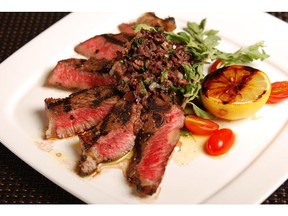 Grilled Strip-Loin with Olive Tapenade. Courtesy, ATCO Blue Flame Kitchen