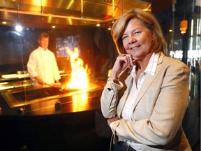 Hy's Steakhouse GM, Barb Steen with Chef Gary Campbell are happy their Stampede party bookings are already up from last year on Thursday May 4, 2017. DARREN MAKOWICHUK/Postmedia Network