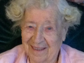 Louisa Daley, 93-year-old graduate of Athabasca University.