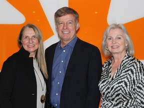 Martens Group has merged with Kasian Architecture. Pictured are Sharon Martens (now principal with Kasian) president Don Kasian and Carol Jones, vice-president p of interior design. Supplied photo for David Parker column
