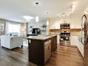 Arrive at Evanston is one of four townhome developments in the Calgary area by Partners Development Group.