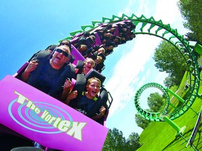 The Vortex is one of many thrilling rides available at Calaway Park.