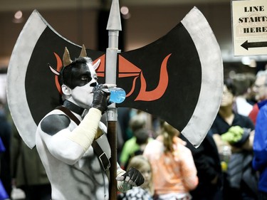 Sam Murphy during the 12th Annual Calgary Comic & Entertainment Expo (Calgary Expo) which runs from Thursday to Sunday at Stampede Park on Saturday April 29, 2017. DARREN MAKOWICHUK/Postmedia Network