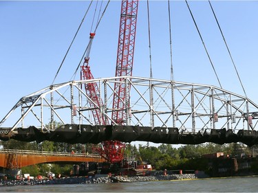 The 12 street zoo bridge in Calgary was removed with no incident on Monday May 29, 2017.