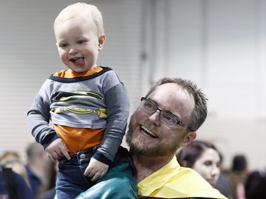 Thousands came out during the 12th Annual Calgary Comic & Entertainment Expo (Calgary Expo) which runs from Thursday to Sunday at Stampede Park on Saturday April 29, 2017. DARREN MAKOWICHUK/Postmedia Network