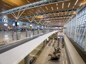 New terminal at Calgary International Airport, which opened last October.