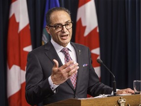 Joe Ceci

Alberta Finance Minister Joe Ceci speaks about the Government of Alberta's 2016-17 year-end financial results, in Edmonton on Thursday, June 29, 2017. THE CANADIAN PRESS/Jason Franson ORG XMIT: EDM104
JASON FRANSON,