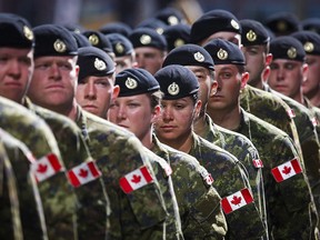 The Liberal government has pledged $14 billion to expand the Canadian Armed Forces.