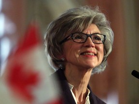 Beverley McLachlin, Chief Justice of the Supreme Court of Canada, delivers a speech in Ottawa.