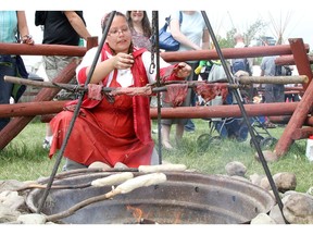 Indian Village is a traditional and important part of the Calgary Stampede.