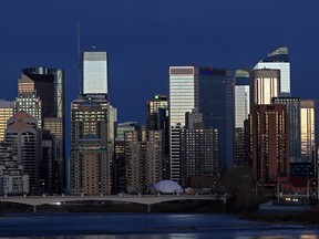 Calgary's downtown skyline