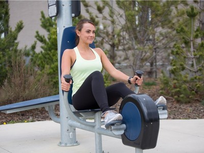 Outdoor fitness equipment: not just a walk in the park