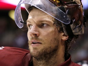 Goalie Mike Smith comes to Calgary with plenty of experience.