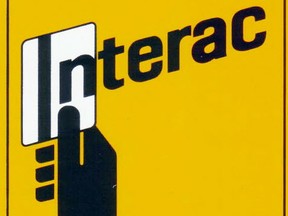 Interac logo.