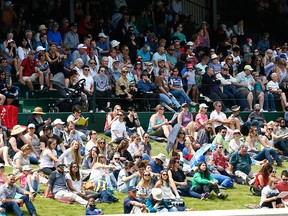 Fans came out in the thousands to watch the the CNOOC NEXEN Cup at the Spruce Meadows National in Calgary on Sunday June 11, 2017.