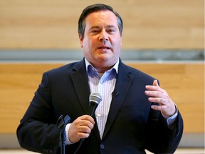 Alberta PC leader Jason Kenney speaks at a riding event held at the University of Calgary in Calgary on Friday June 9, 2017. Jim Wells/Postmedia
Jim Wells, Jim Wells/Postmedia