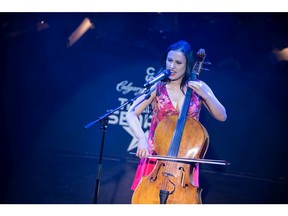 Lizzy Munson, who won the $10,000 top prize at the Calgary Stampede Search at the Boyce Theatre.