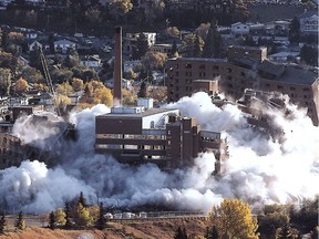 Calgary's General Hospital was demolished on Oct. 4, 1998.
