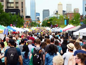 Thousands packed the streets at the Lilac Festival in the community of Mission on June 4, 2017.